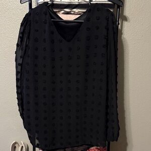 Elegant Black Women's Top